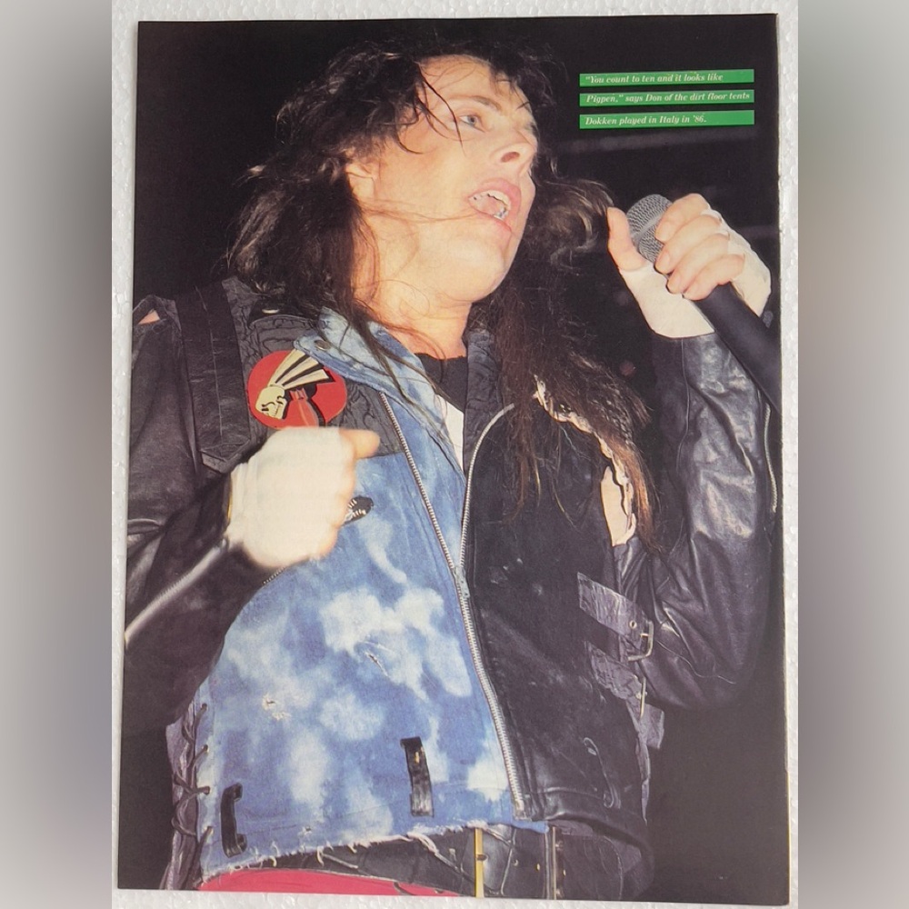 Dokken’s Don Dokken Pinup